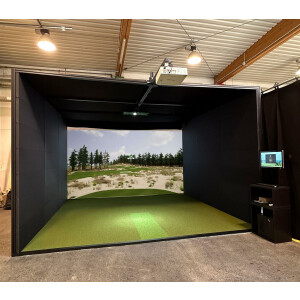 GSK ELITE Indoor Golf Simulator Impact Box Enclosure