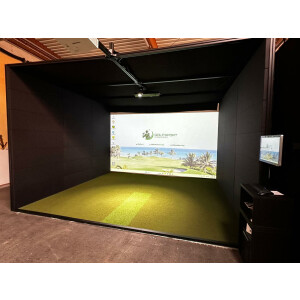 GSK ELITE Indoor Golf Simulator Impact Box Enclosure