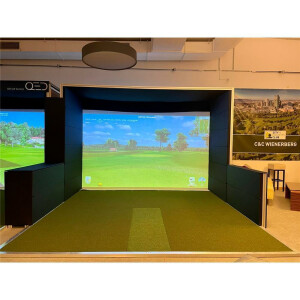 GSK ELITE Indoor Golf Simulator Impact Box Enclosure