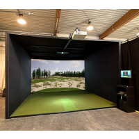 GSK ELITE Indoor Golf Simulator Impact Box Enclosure