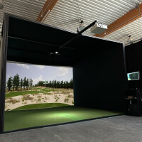 GSK ELITE Indoor Golf Simulator Impact Box Enclosure