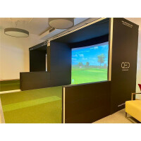 GSK ELITE Indoor Golf Simulator Impact Box Enclosure